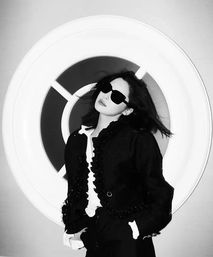 Chanel 21A black tweed jacket