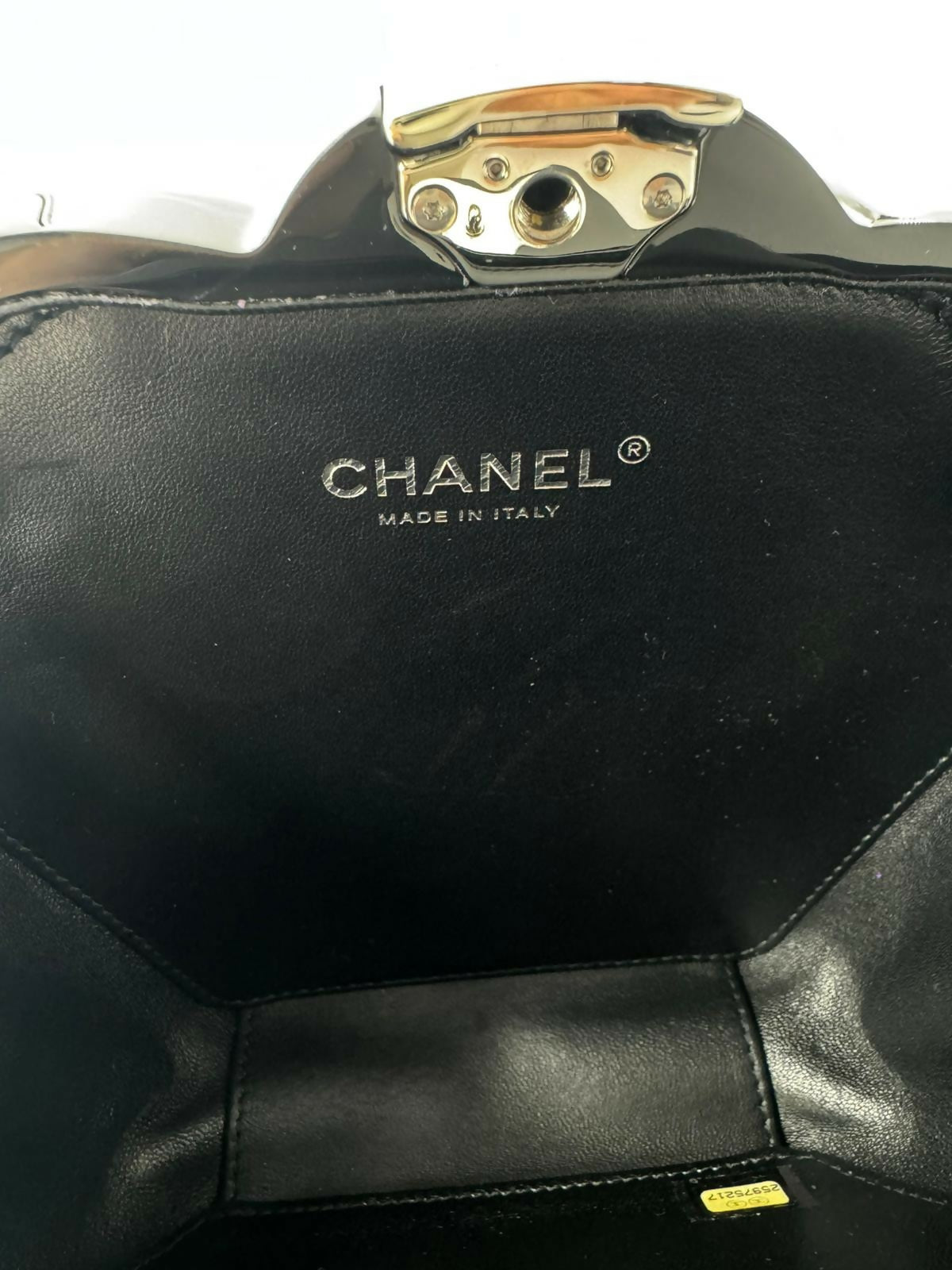 Chanel 2018 Rhinestone Plexiglass Strass Pink and Multicoloured Camellia Minaudiere Clutch Bag