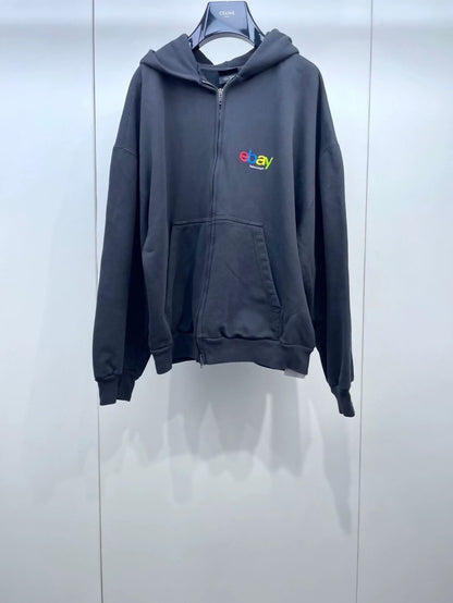 Balenciaga Eaby black hoodie