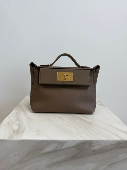 Hermès 24/24 21 Etoupe Evercolor/Swift GHW G 2026