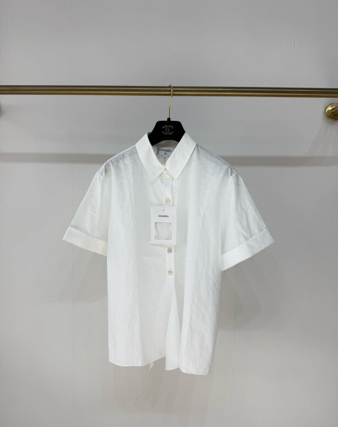 Chanel 24C white shirt