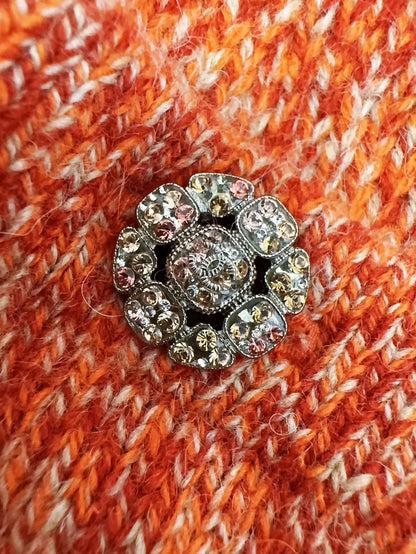 Chanel 22K orange cardigan