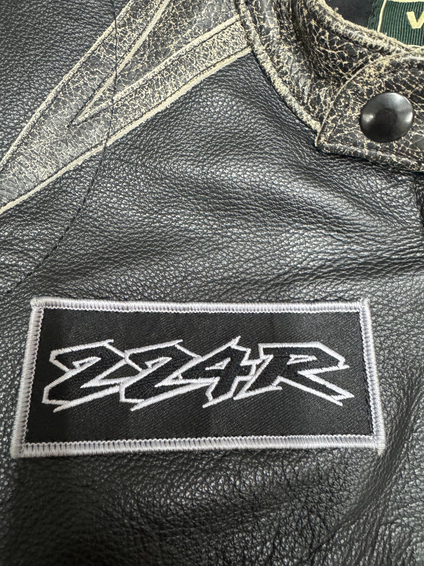 Aimé Leon Dore/ Vanson distressed Leather Moto Jacket - size M