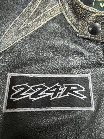 Aimé Leon Dore/ Vanson distressed Leather Moto Jacket - size M