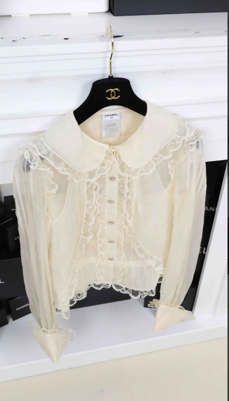 Chanel 2008 Beige Shirt