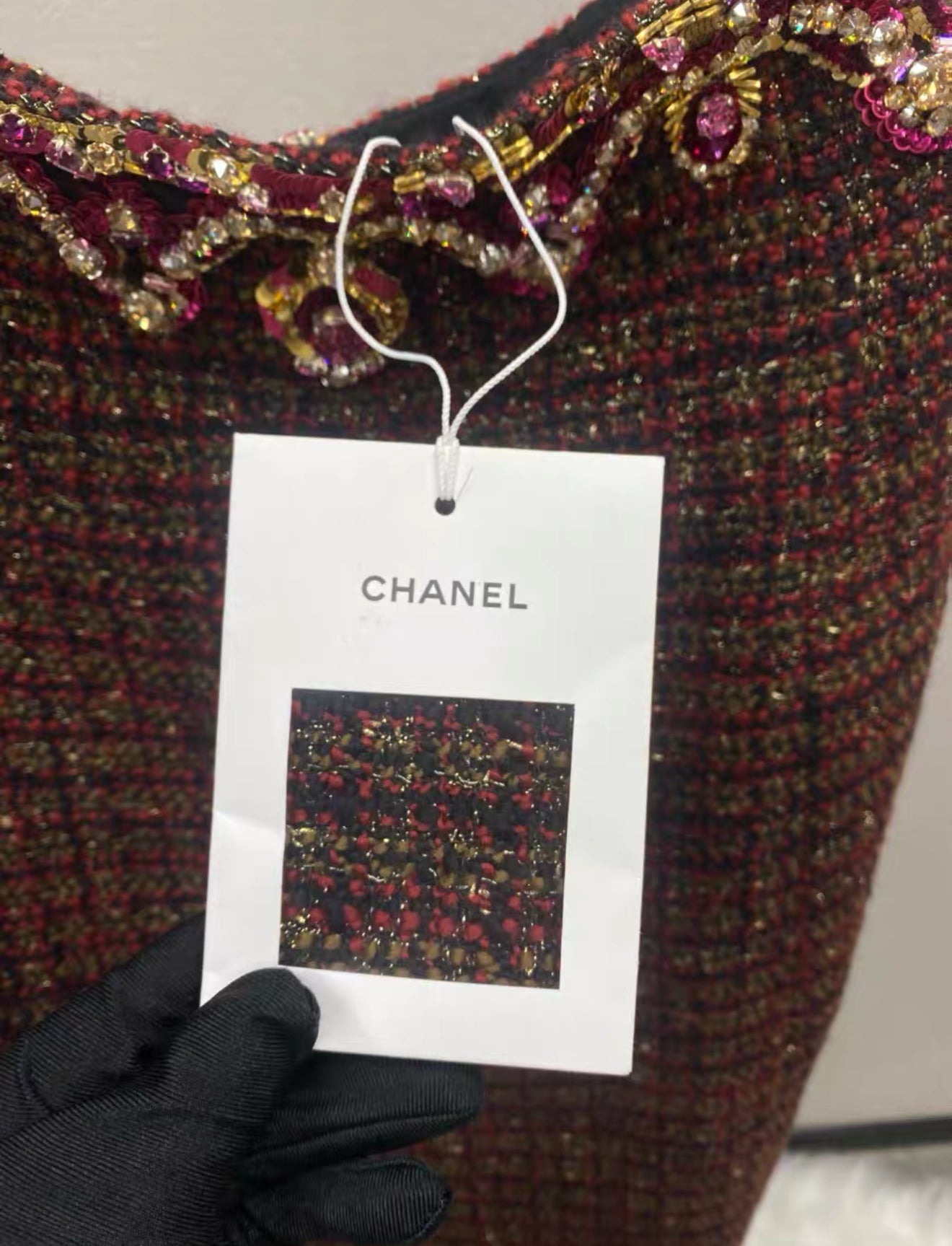 Chanel 21k tweed skirt