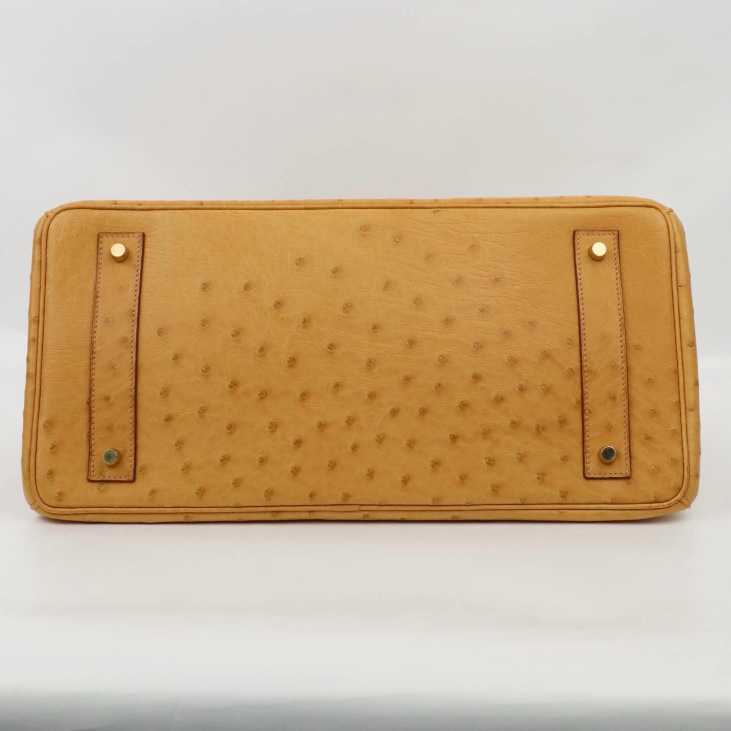 Hermes JPG Birkin Shoulder Natural Sable ostrich leather gold hardware
