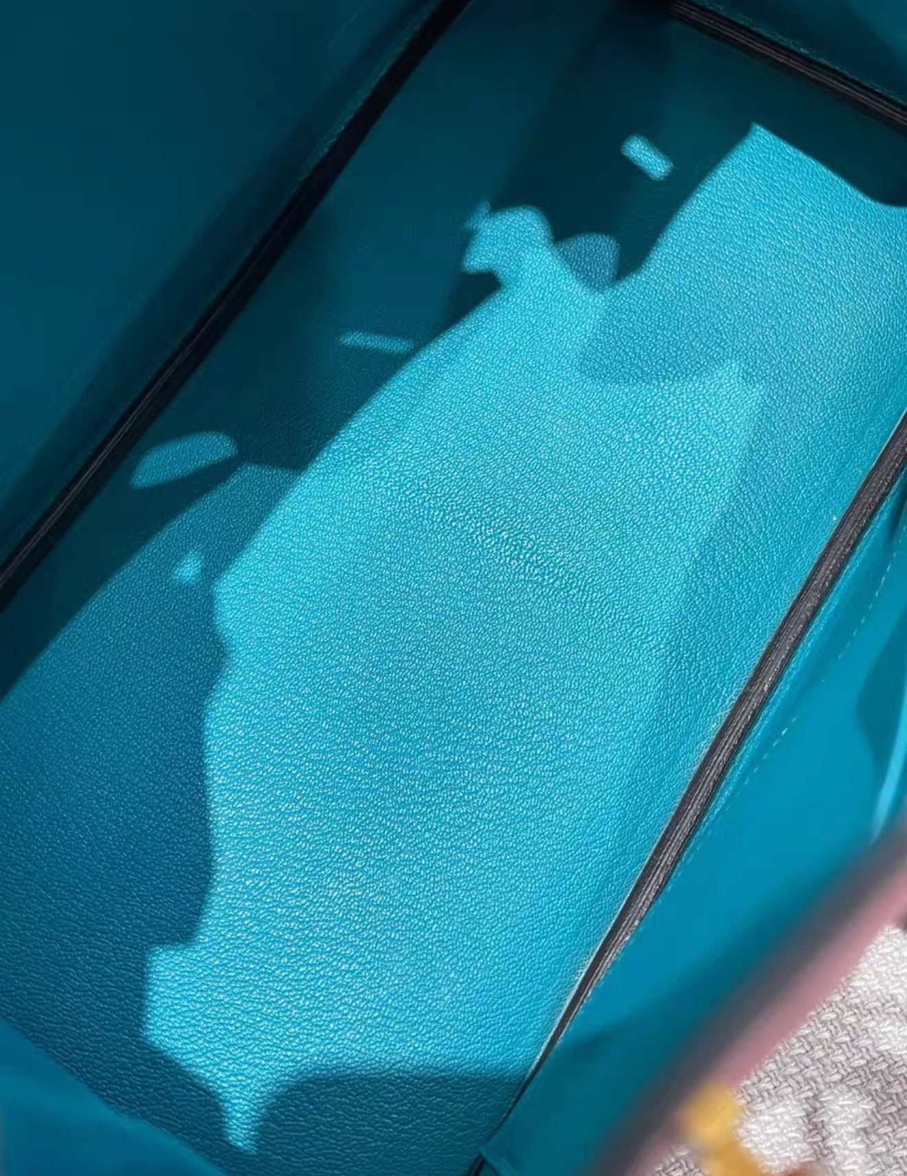 HSS Hermes Birkin 30 Rose Confetti/Etoupe/Turquoise Chevre Leather With Brushed Gold Hardware