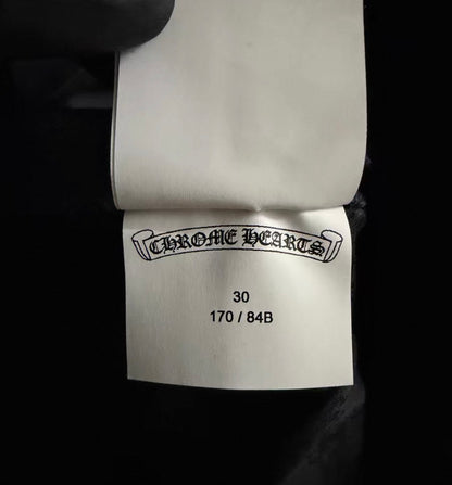 Chrome Hearts Blue and White Cross Cargo Pants