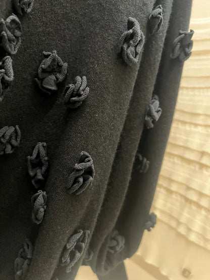 Chanel black cashmere sweater