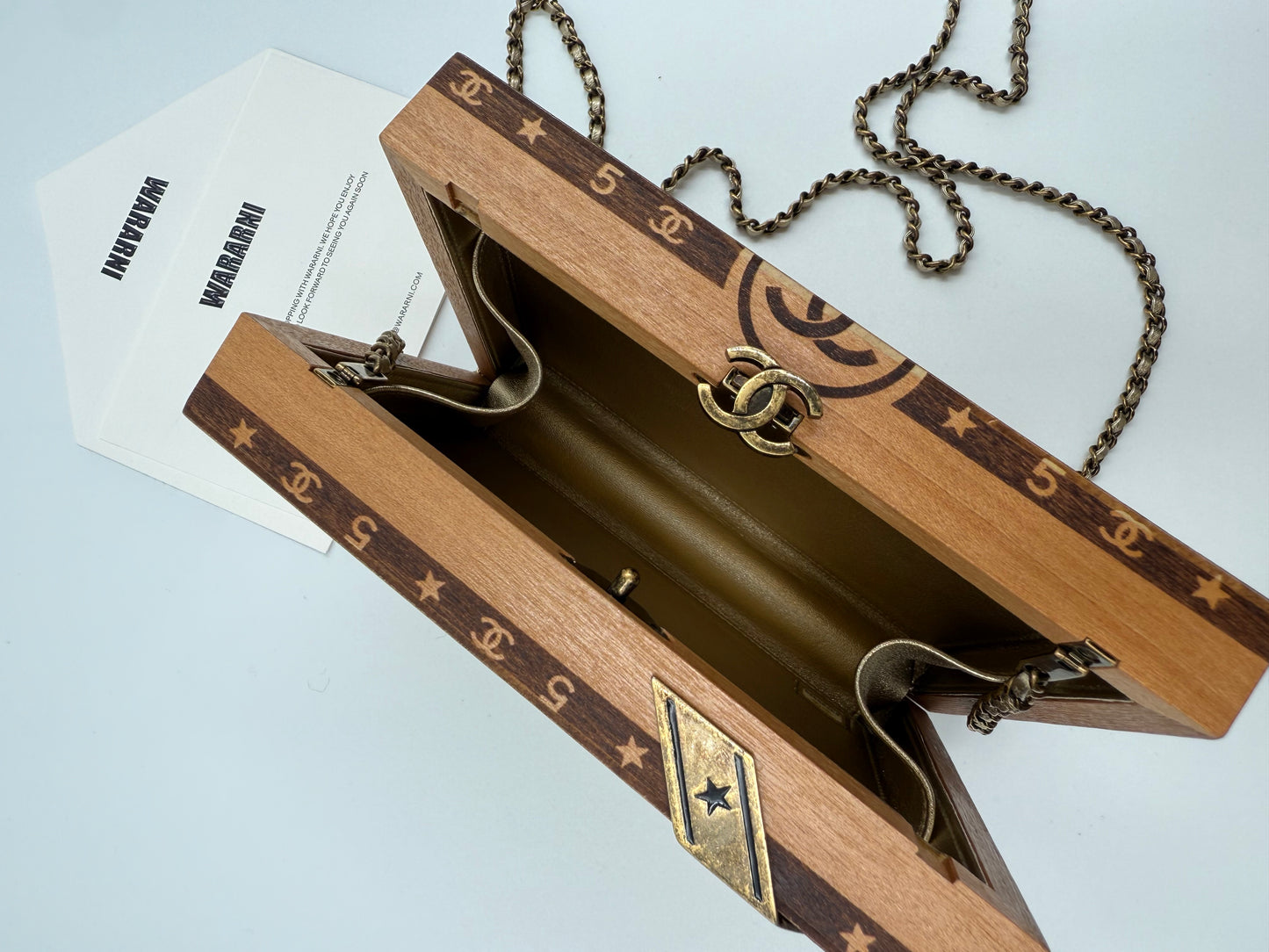 Chanel 2017 Havana By The Night Coco Cuban Cigar Box Minaudière