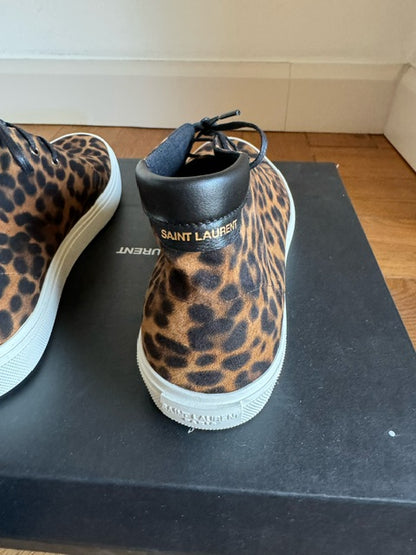 Saint Laurent leopard sneakers,brand new, size 37