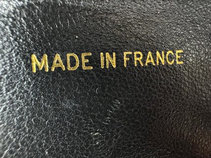 Chanel 1994-96 Black Patent Leather Large Vanity Case