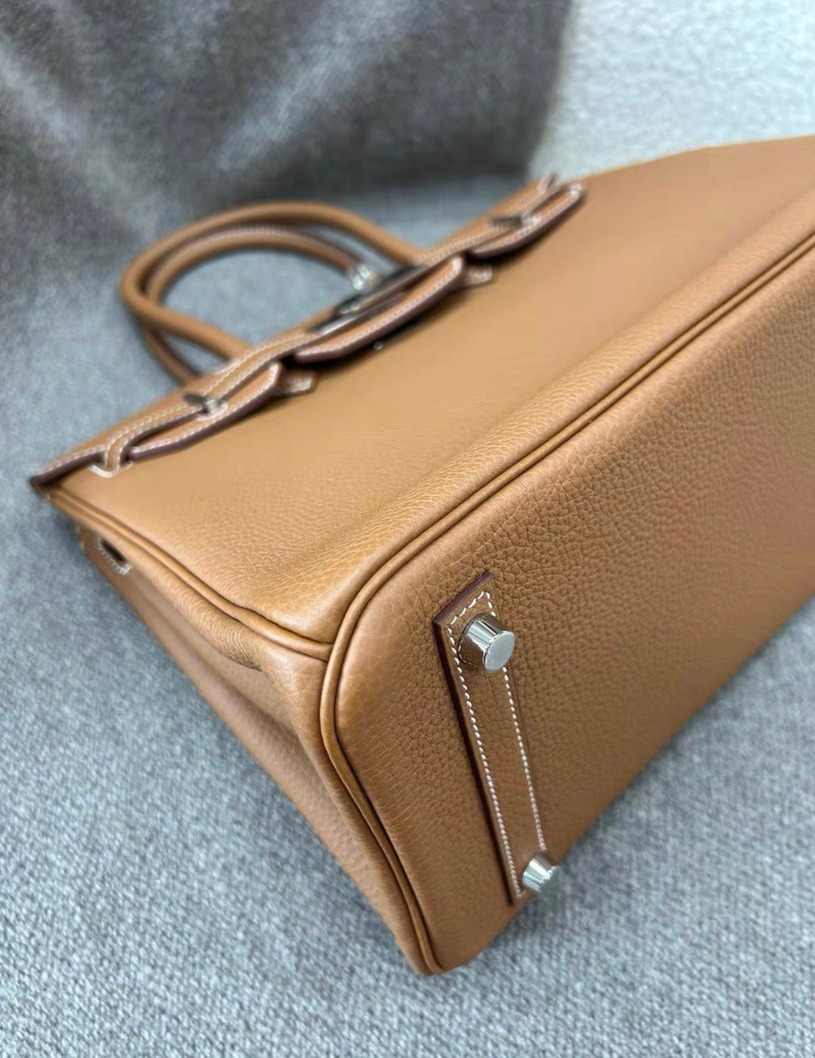 Hermès 3 En 1 Birkin 30 Gold Togo and Swift Palladium Hardware