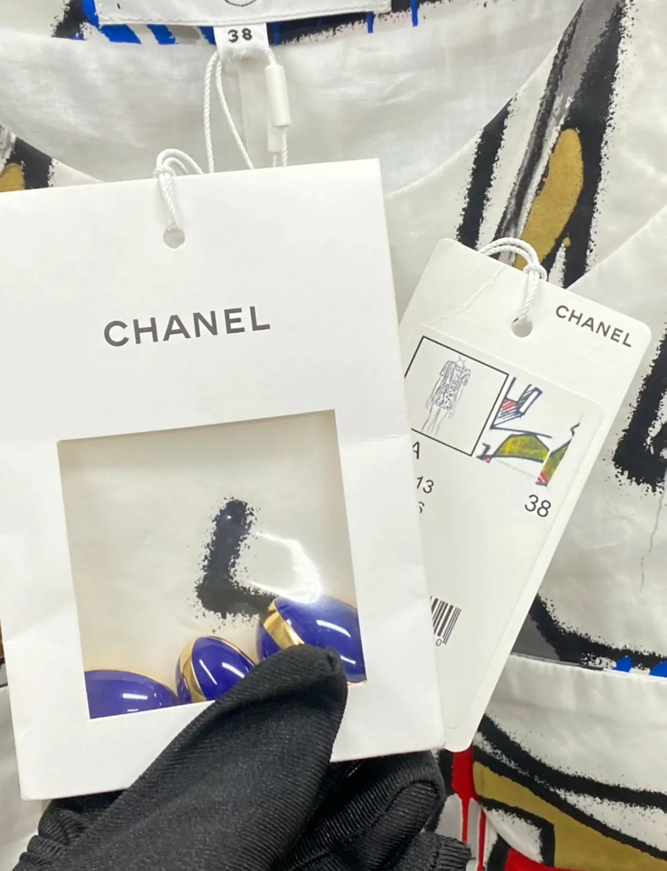 Chanel 19A Graffiti Dress