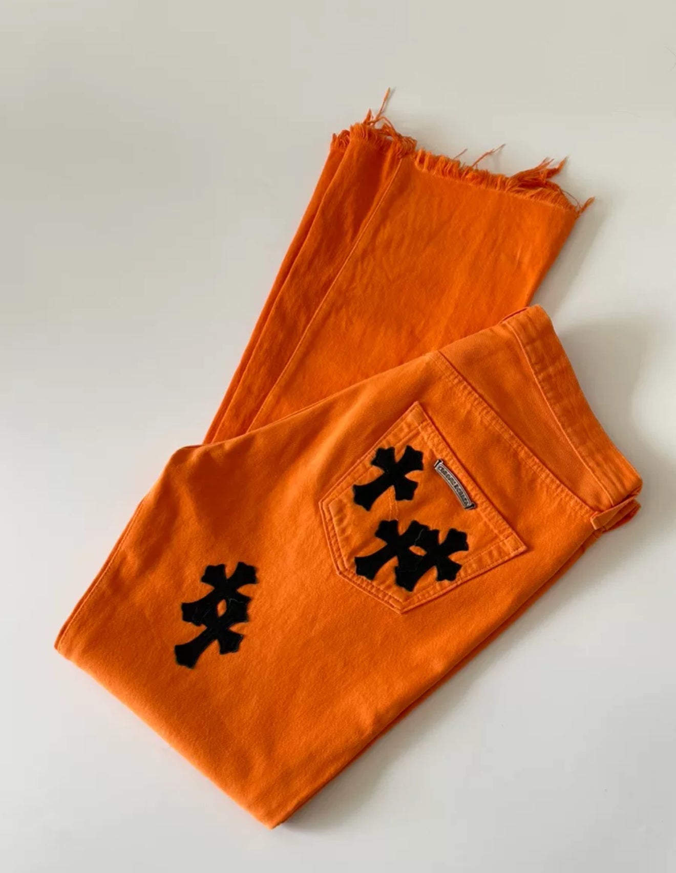 Chrome Hearts Virgil Art Basel Gallery Dept. Cross Patch Jeans