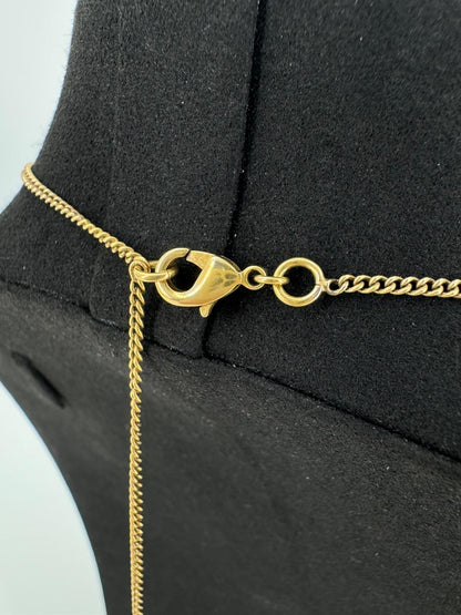 Chanel 10A Double C Acrylic Porcelain shanghai Doll Necklace