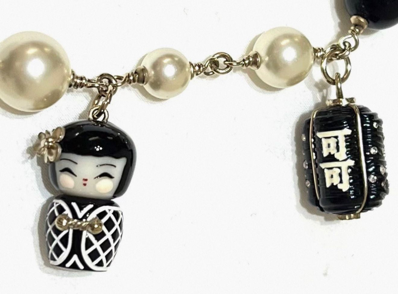 Rare* Chanel 2009 Fall Paris-Moscow Matryoshka Doll Moscow chain belt and Necklace