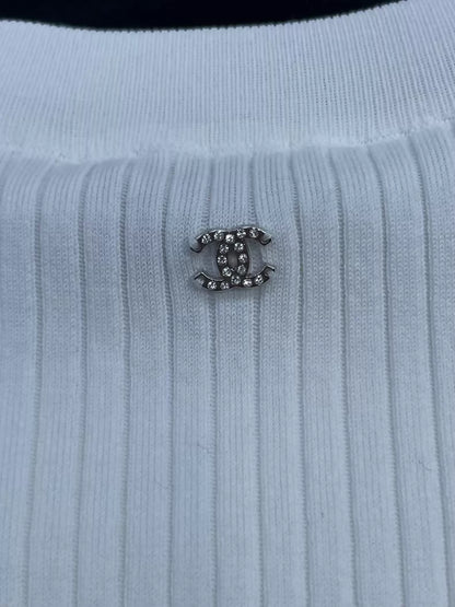 Chanel 24C white top