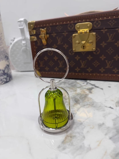 Hermes St. Louis green crystal chandelier