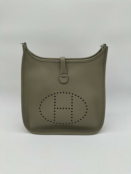 Hermès Evelyne III 29 Sauge PHW Stamp W
