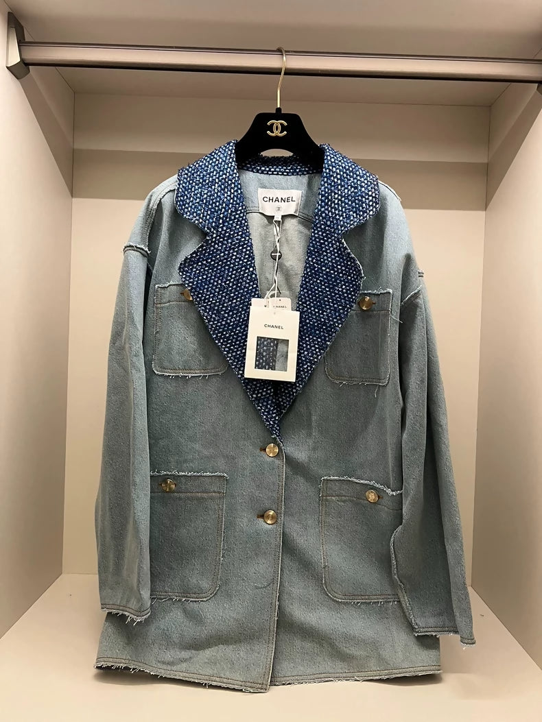 Chanel 20p denim  jacket