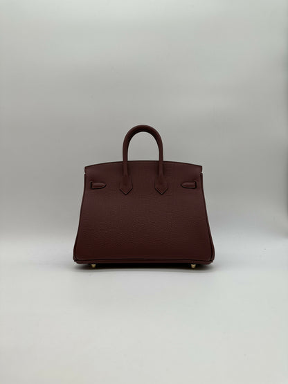 Hermès Birkin 25 Rouge H Togo GHW G 2026