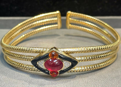 Marina B Rubellite Choker Necklace