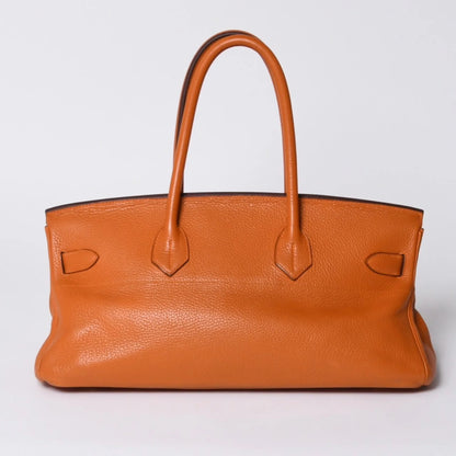 Hermès Shoulder Birkin Orange TC gold Hardware