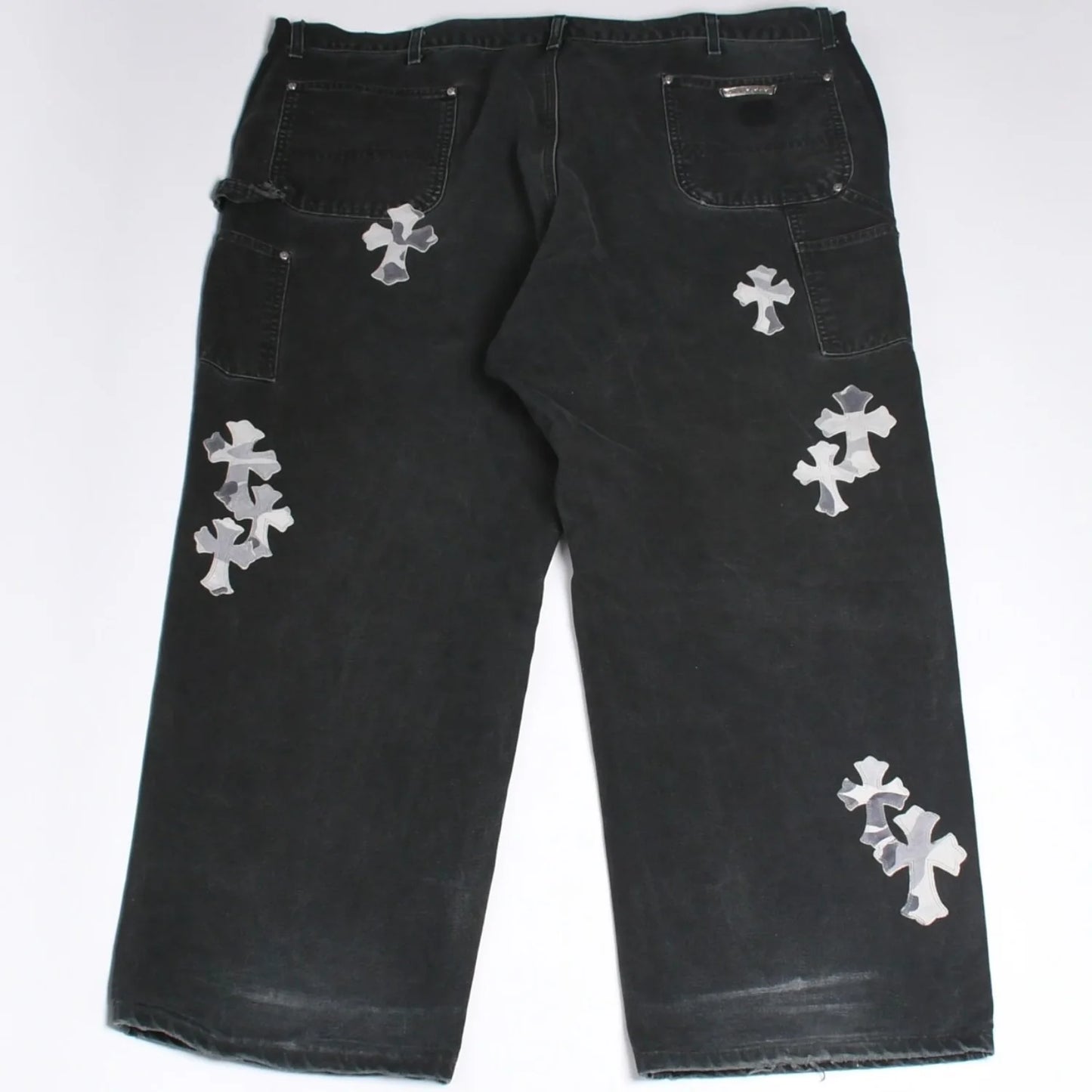 CHROME HEARTS × MATTY BOY SEX RECORDS black Carpenter Pants
