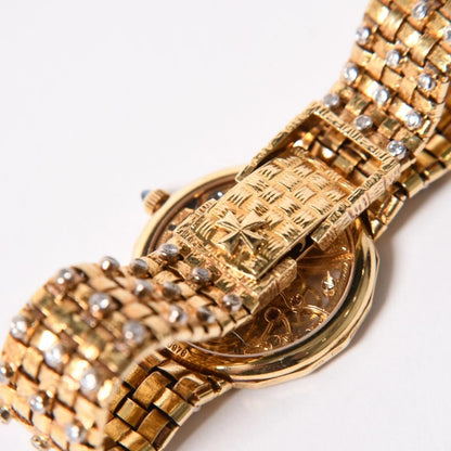 VACHERON CONSTANTIN Patrimony Skeleton Wristwatch 13508 Manual Wind Diamond