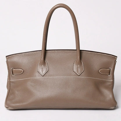 Hermès Birkin Shoulder 42 JPG Etoupe TC leather palladium hardware