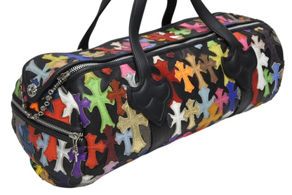 Chrome Hearts Cemetery Multi Patch Duffle Gym Bag