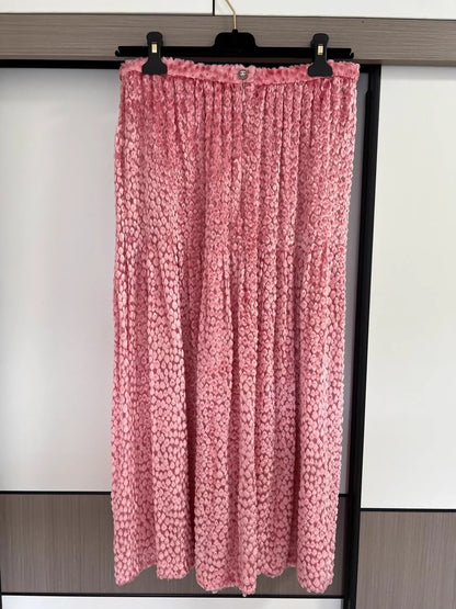 Chanel 23K pink skirt