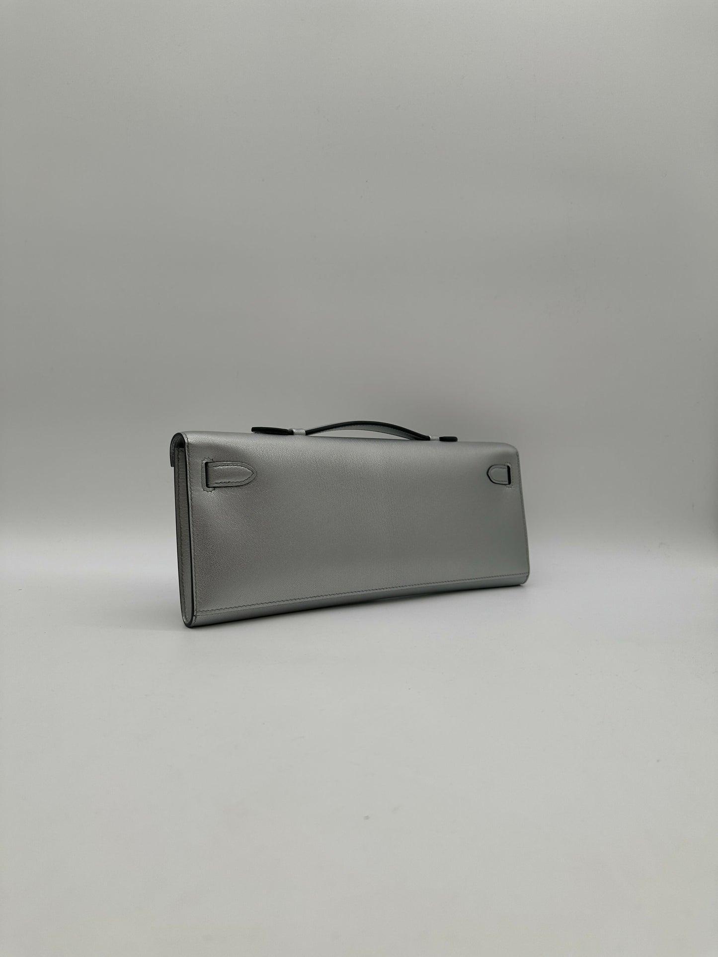 Hermès Kelly Cut Argent Chèvre PHW G 2026