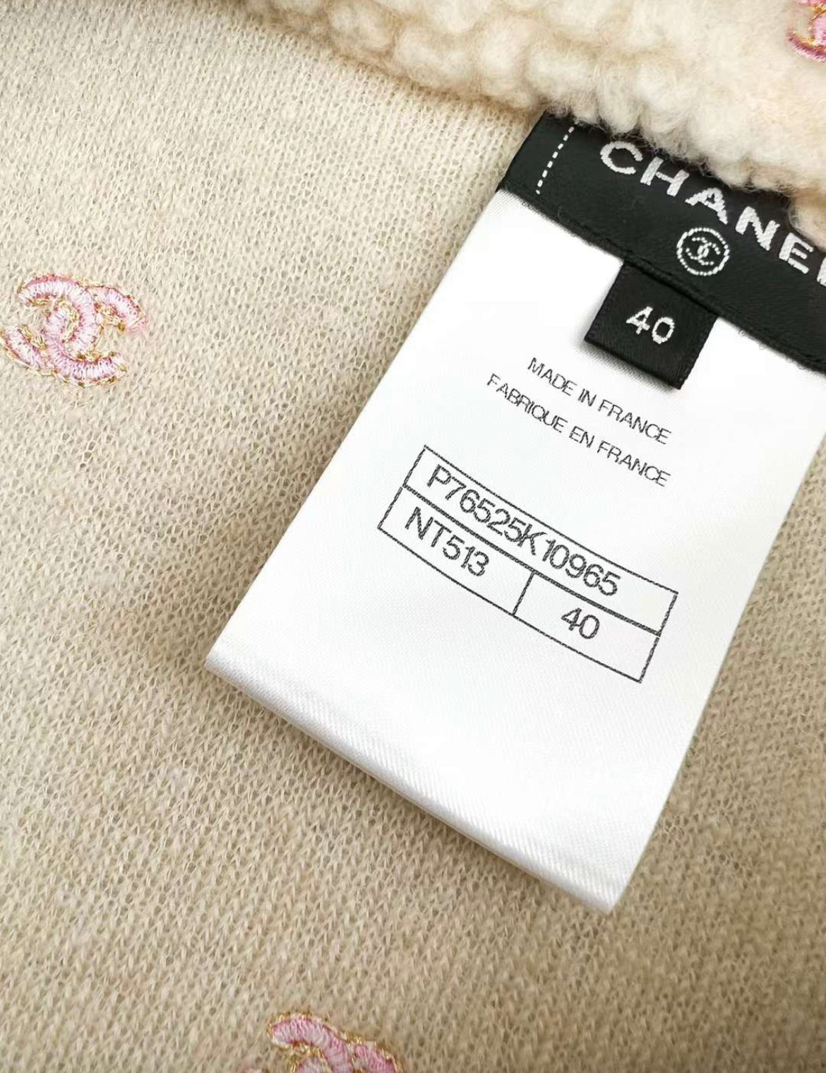 Chanel 24c cashmere jacket size 40