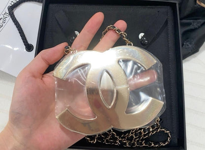 Chanel Cruise 2024/25 Cruise CC Logo Long Necklace Clutch