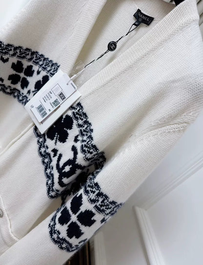 Chanel 20P Ecru Cardigan