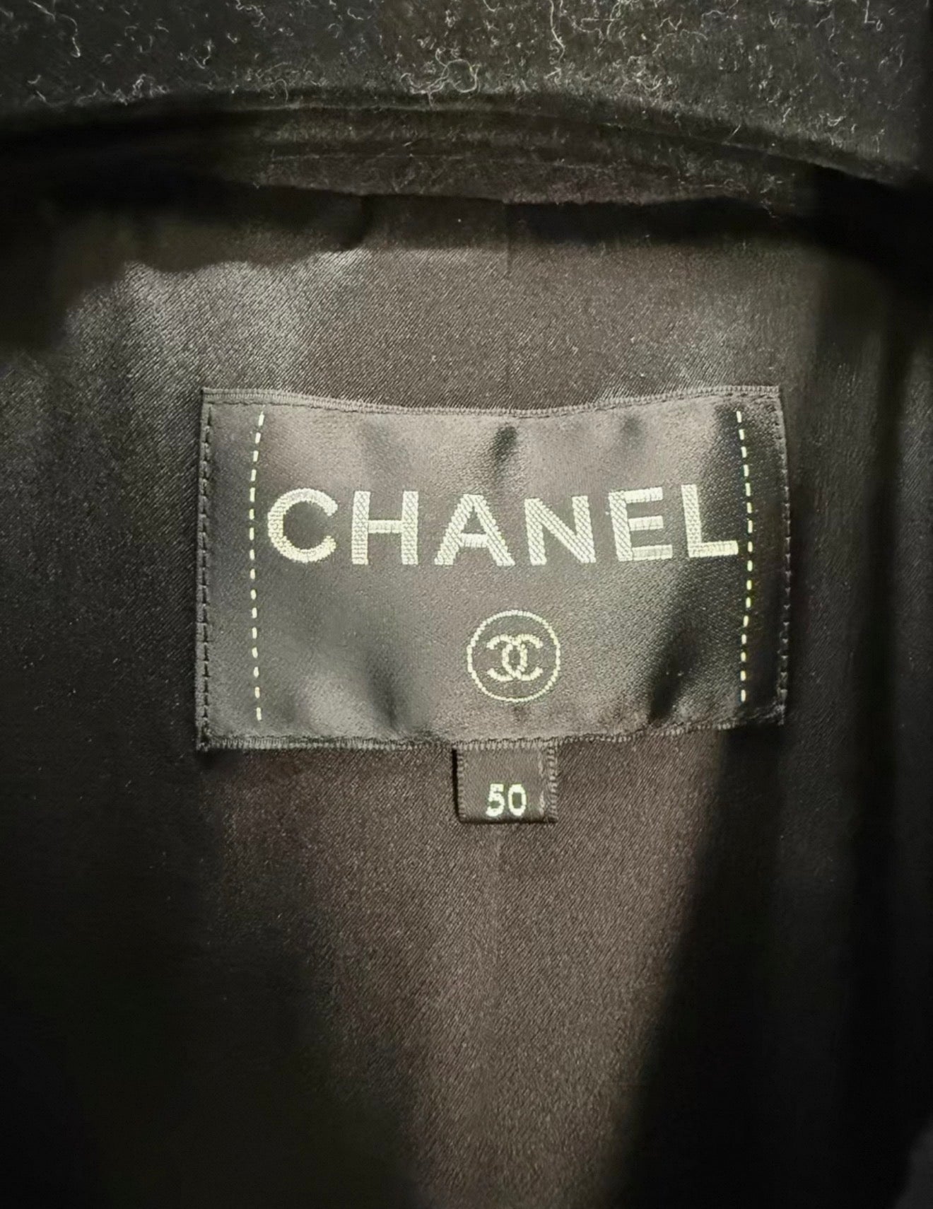 Chanel 20A oversized wool coat (men size 50)