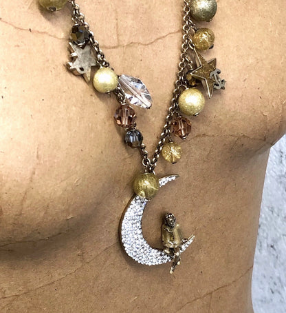 Chanel 08P Moon necklace