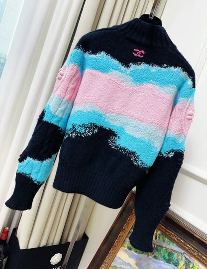 Chanel 22N Coco Neige Cashmere top