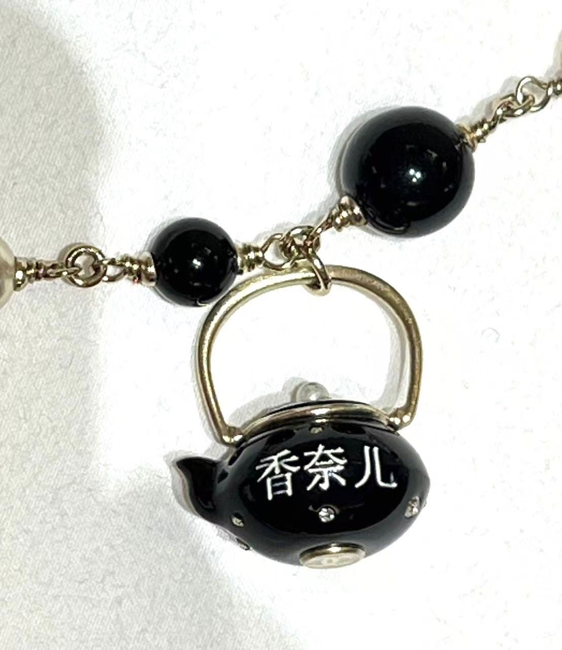 Rare* Chanel 2009 Fall Paris-Moscow Matryoshka Doll Moscow chain belt and Necklace