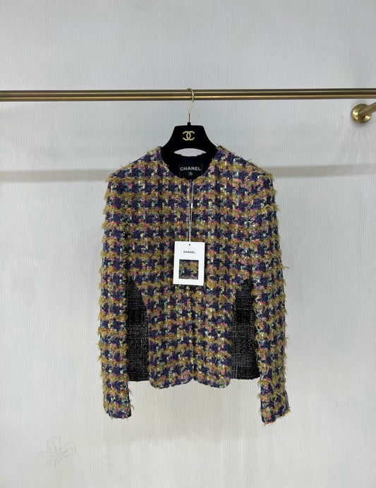 Chanel 22A multicolore tweed jacket brand new with tags size 36