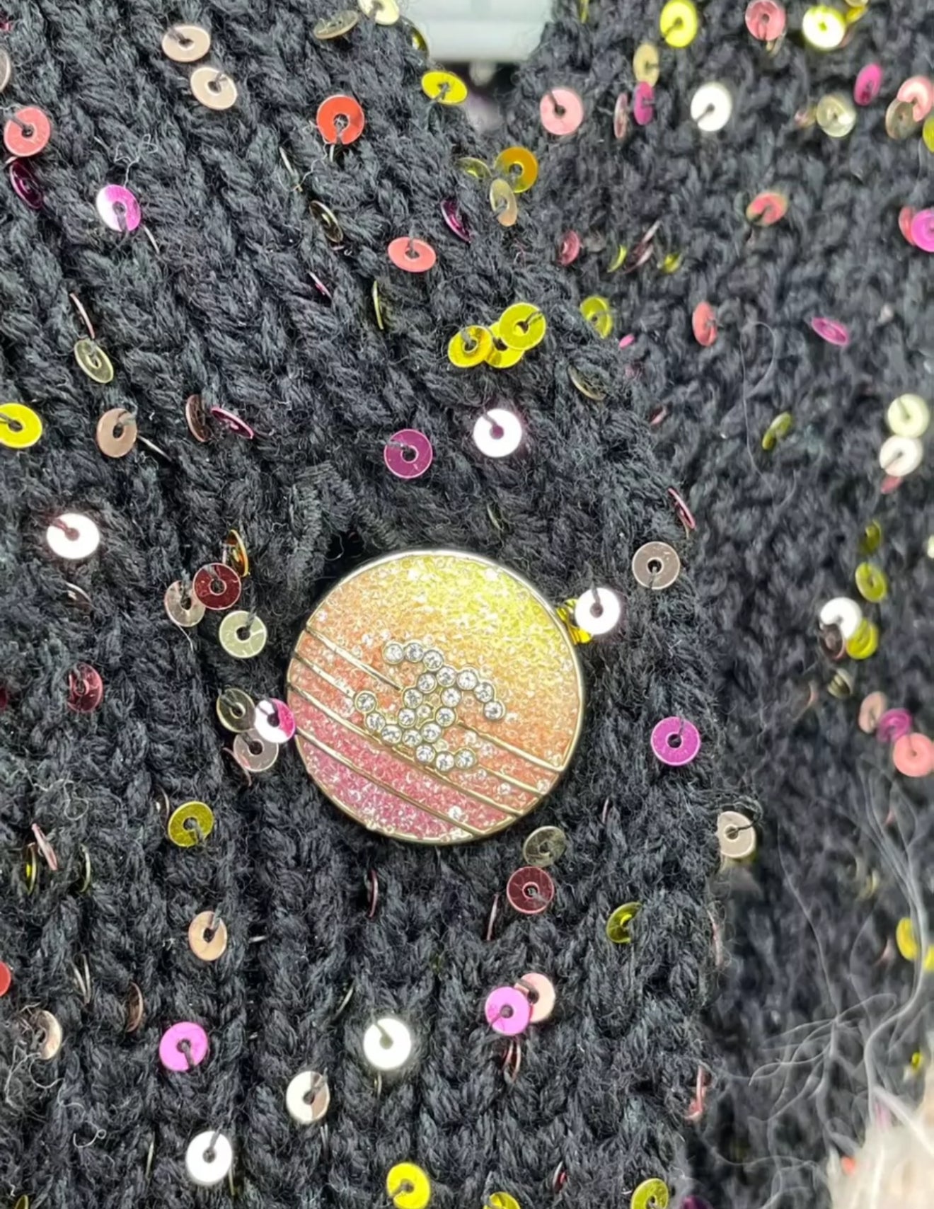 Chanel 24C colorful cardigan