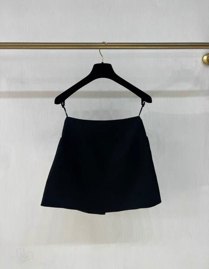 Prada 24SS Wool satin miniskirt size 38