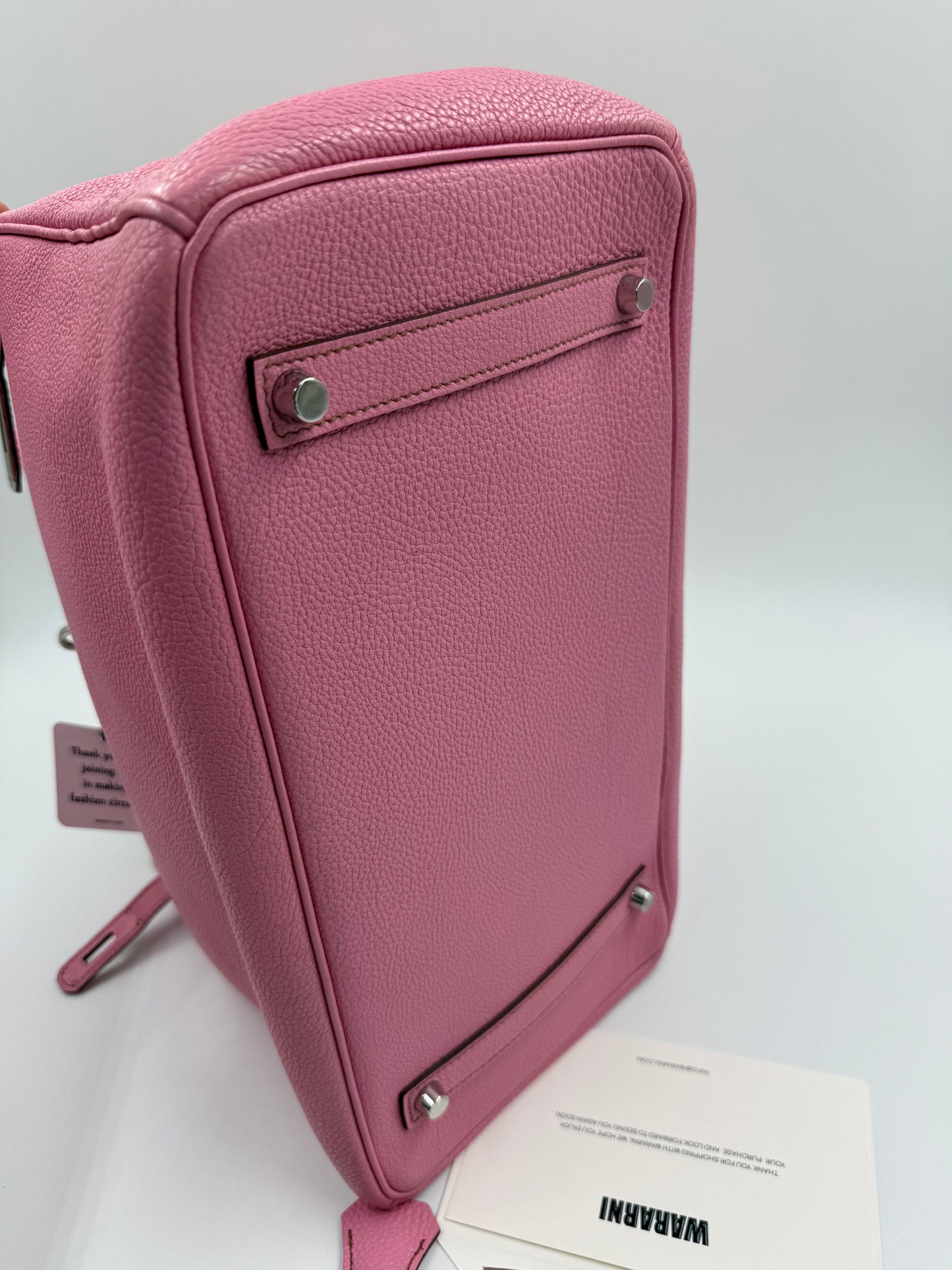 Hermès Birkin 35 Bubblegum Pink Togo Leather Palladium Hardware