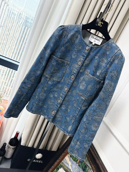 Chanel 21A denim jacket