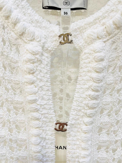 Chanel 26C white Cardigan