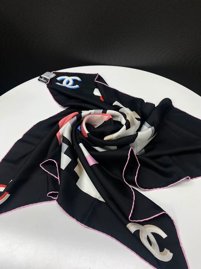 Vintage Chanel silk scarf
