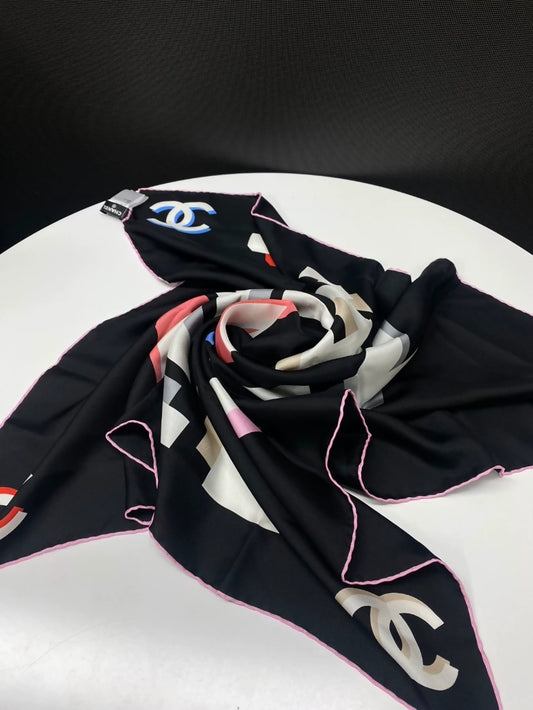 Vintage Chanel silk scarf